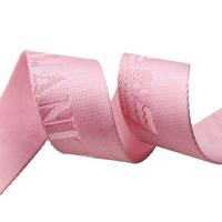 Yusen-Jacquard Webbing-Nylon-Solid Pink Color