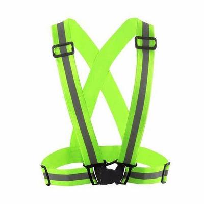 Yusen-Reflective Vest-Polyester with Green Color