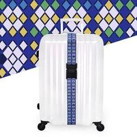 Yusen - Luggage Strap - Polyester -Customize Heat Transfer Printing-Code lock buckle